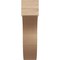 Ekena Millwork 2in. W x 8in. H x 16in. L Del Monte Woodgrain TimberThane Rafter Tail, Primed Tan RFTUR02X08X16DELRCPR - alternate 5